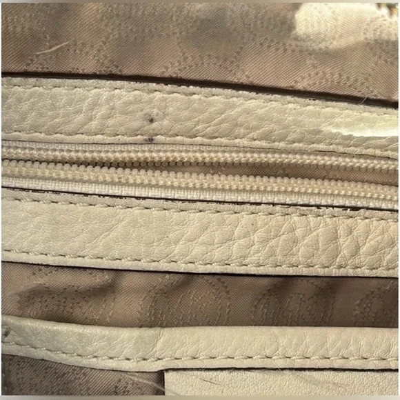 Michaels Kors Leather Hobo Satchel Purse Bag - Picture 16 of 16